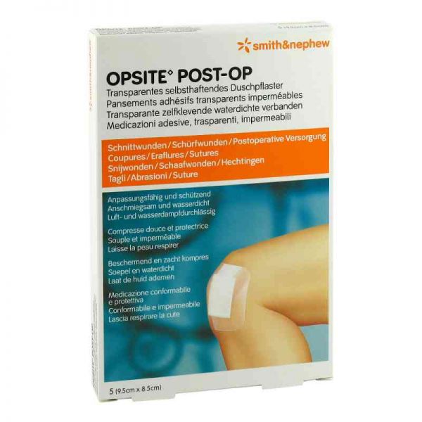 Opsite Post Op 9,5x8,5cm Verband (5 stk)