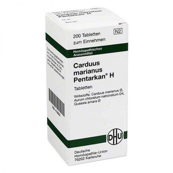 Carduus Marianus Pentarkan H Tabletten (200 stk)