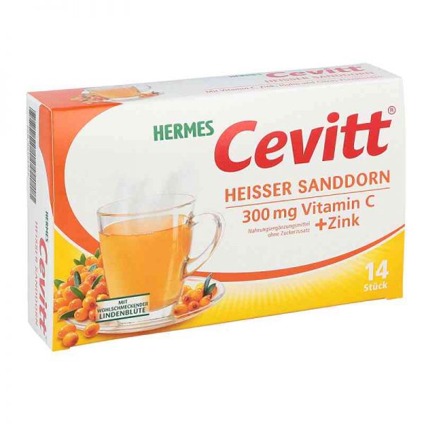 Hermes Cevitt Heisser Sanddorn Granulat (14 stk)