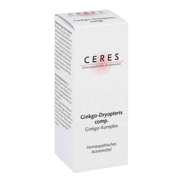 Ceres Ginkgo dryopteris compositus Tropfen (20 ml)