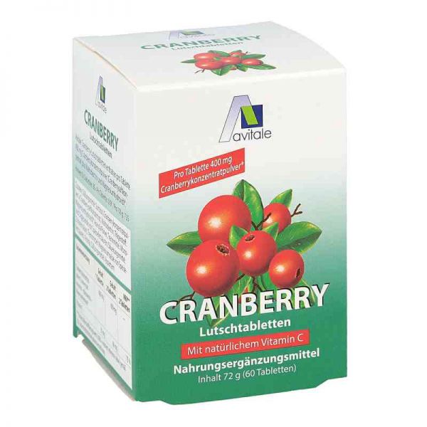 Cranberry Lutschtabletten (60 stk)