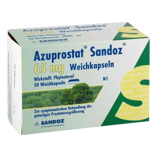 Azuprostat Sandoz 65 mg Weichkapseln (50 stk)