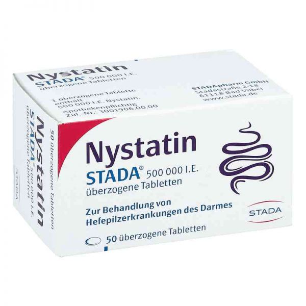 Nystatin STADA 500000 I.E. (50 stk)