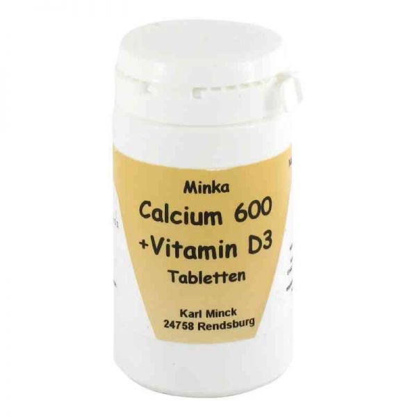 Calcium 600 mg + D3 Tabletten (60 stk)