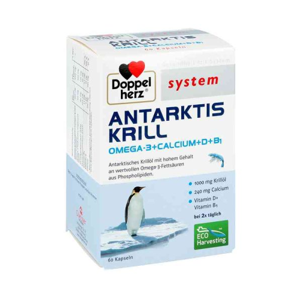 Doppelherz Antarktis Krill system Kapseln (60 stk)