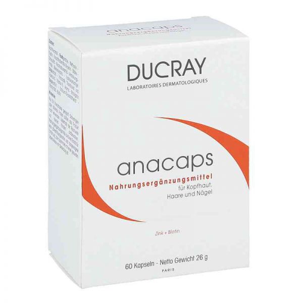 Ducray Anacaps mit Aminosäuren Kapseln (60 stk)