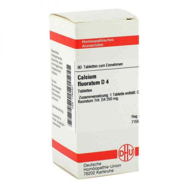 Calcium Fluoratum D 4 Tabletten (80 stk)