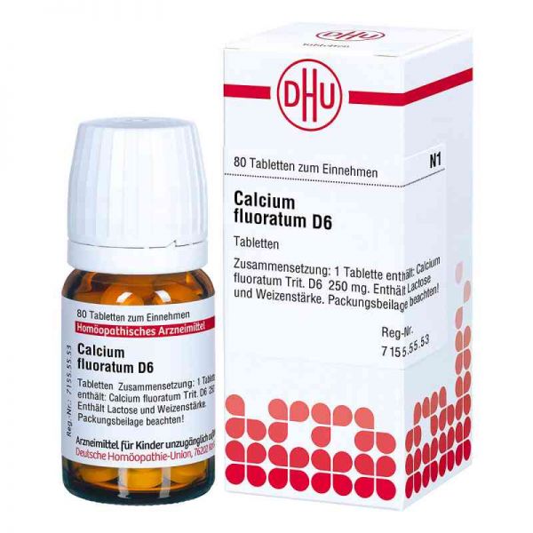 Calcium Fluoratum D 6 Tabletten (80 stk)