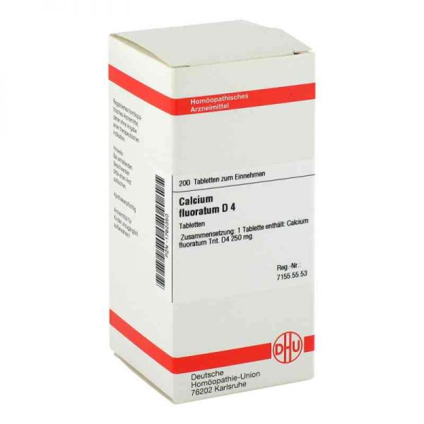 Calcium Fluoratum D 4 Tabletten (200 stk)