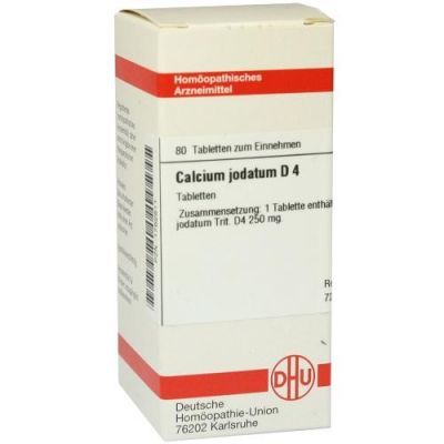 Calcium Jodatum D 4 Tabletten (80 stk)