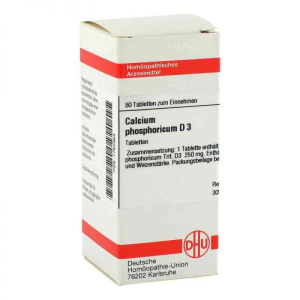 Calcium Phosphoricum D 3 Tabletten (80 stk)