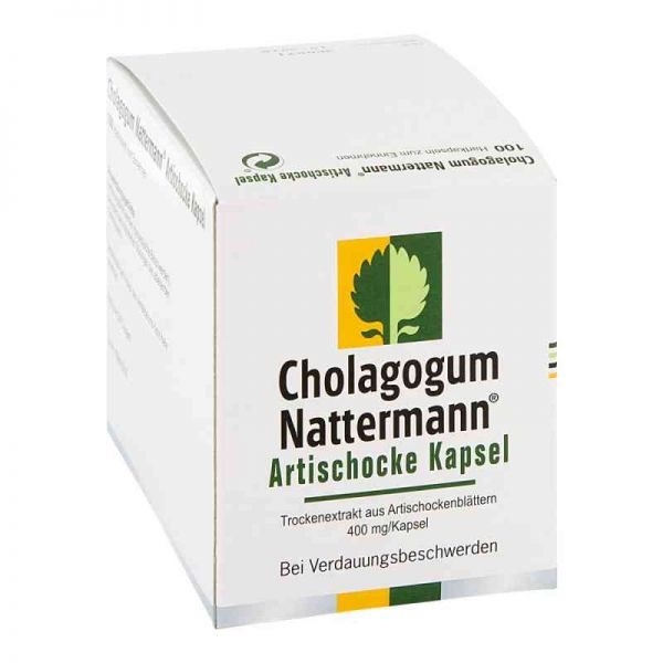 Cholagogum Nattermann Artischocke (100 stk)