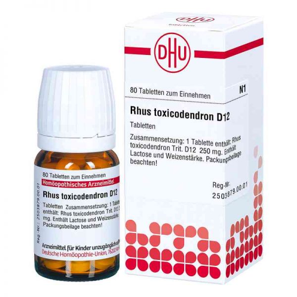 Rhus Tox. D 12 Tabletten (80 stk)