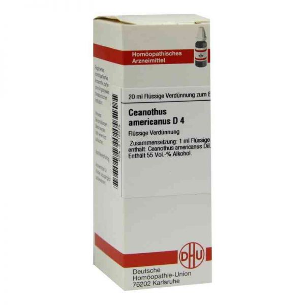 Ceanothus Americanus D 4 Dilution (20 ml)