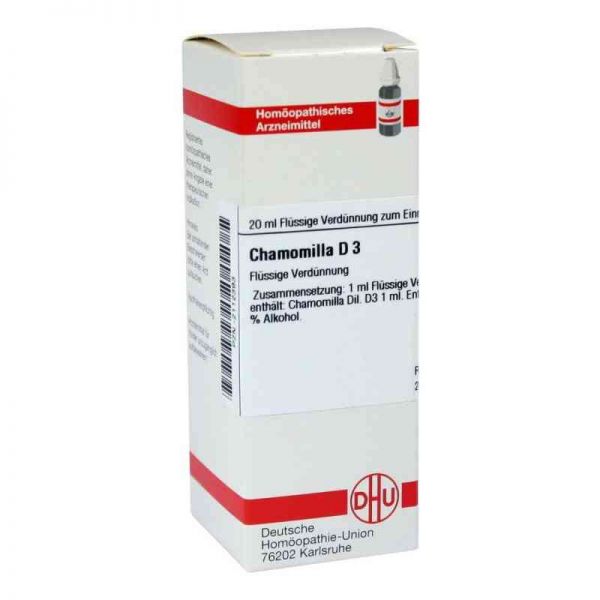 Chamomilla D 3 Dilution (20 ml)