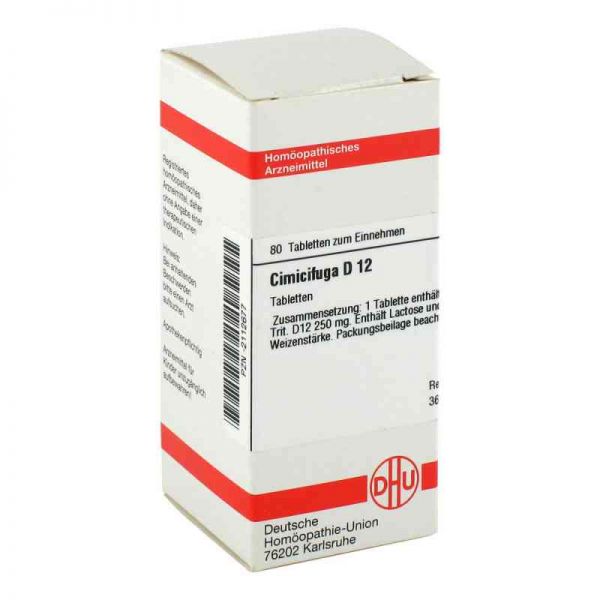 Cimicifuga D 12 Tabletten (80 stk)