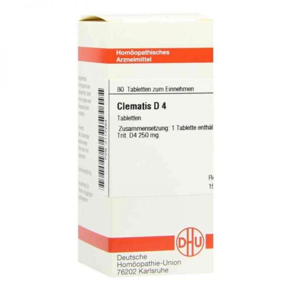 Clematis D 4 Tabletten (80 stk)