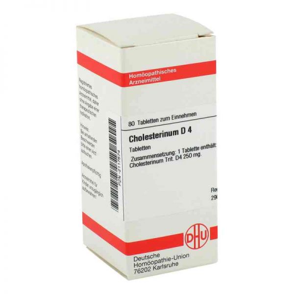 Cholesterinum D 4 Tabletten (80 stk)