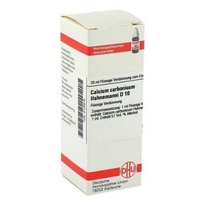 Calcium Carbonicum D 10 Dilution Hahnemanni (20 ml)