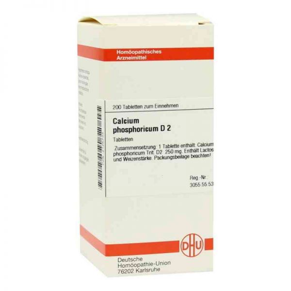 Calcium Phosphoricum D 2 Tabletten (200 stk)