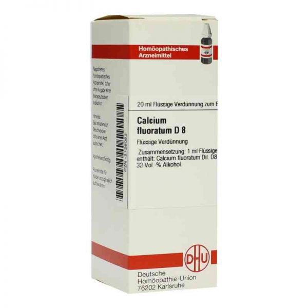 Calcium Fluoratum D 8 Dilution (20 ml)