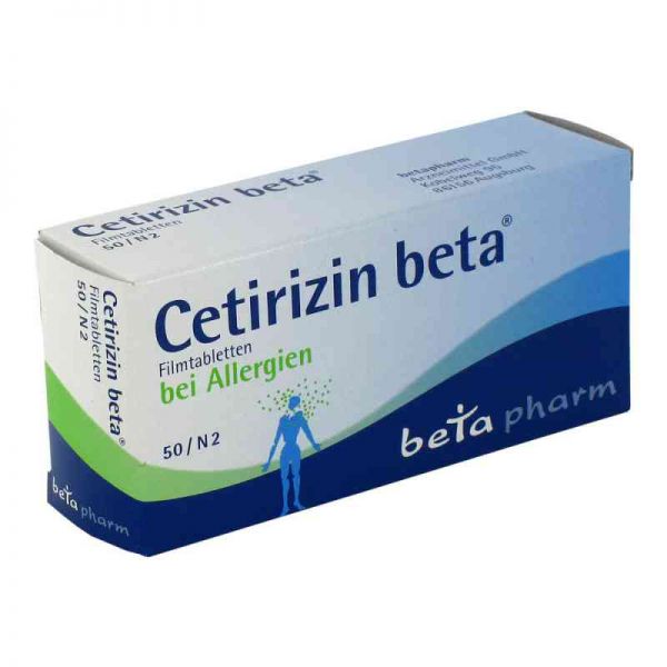 Cetirizin beta (50 stk)