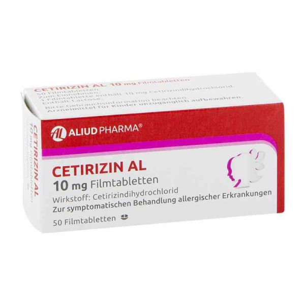 Cetirizin AL 10mg (50 stk)