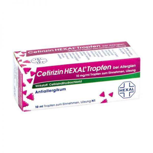 Cetirizin HEXAL bei Allergien 10mg/ml (10 ml)