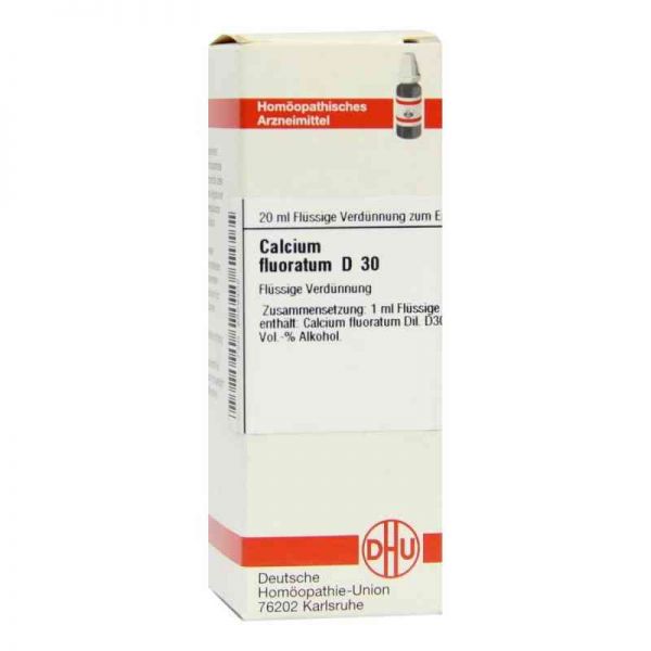 Calcium Fluoratum D 30 Dilution (20 ml)