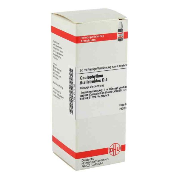 Caulophyllum Thalictroides D 4 Dilution (50 ml)