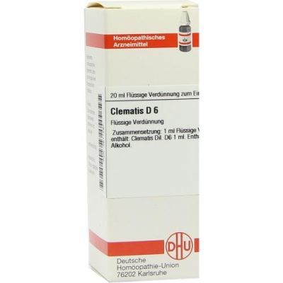 Clematis D 6 Dilution (20 ml)