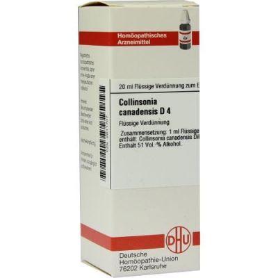 Collinsonia Canadensis D 4 Dilution (20 ml)