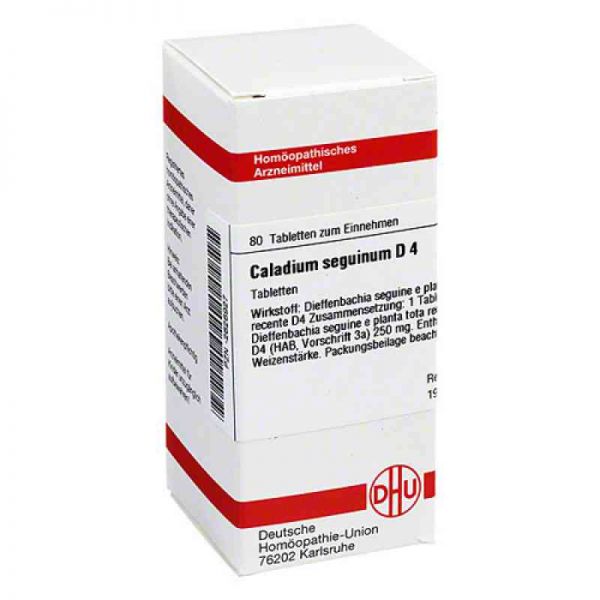 Caladium Seguinum D 4 Tabletten (80 stk)