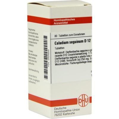 Caladium Seguinum D 12 Tabletten (80 stk)