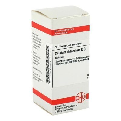 Calcium Chlorat. D 3 Tabletten (80 stk)