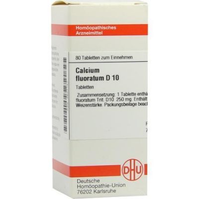 Calcium Fluoratum D 10 Tabletten (80 stk)