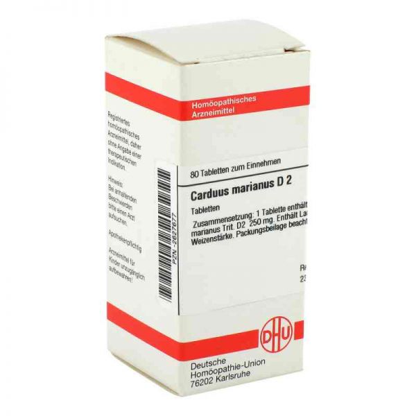 Carduus Marianus D 2 Tabletten (80 stk)