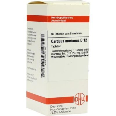 Carduus Marianus D 12 Tabletten (80 stk)