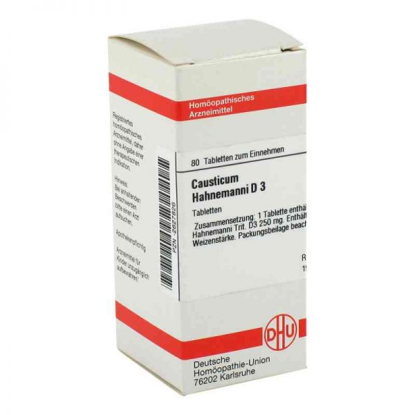 Causticum Hahnemanni D 3 Tabletten (80 stk)