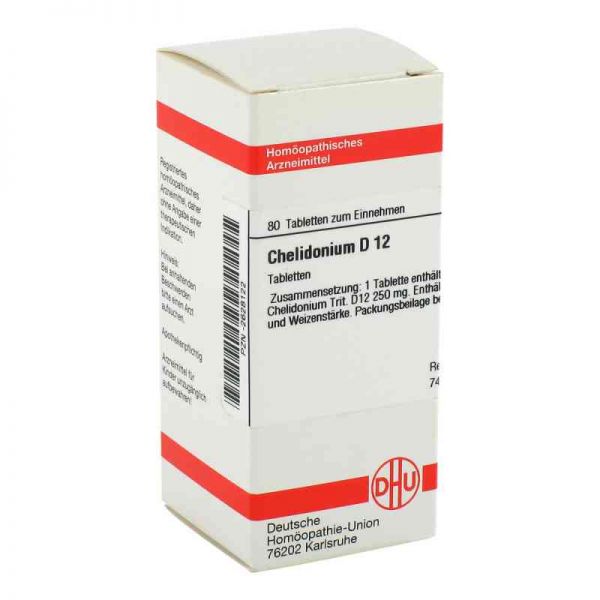 Chelidonium D 12 Tabletten (80 stk)