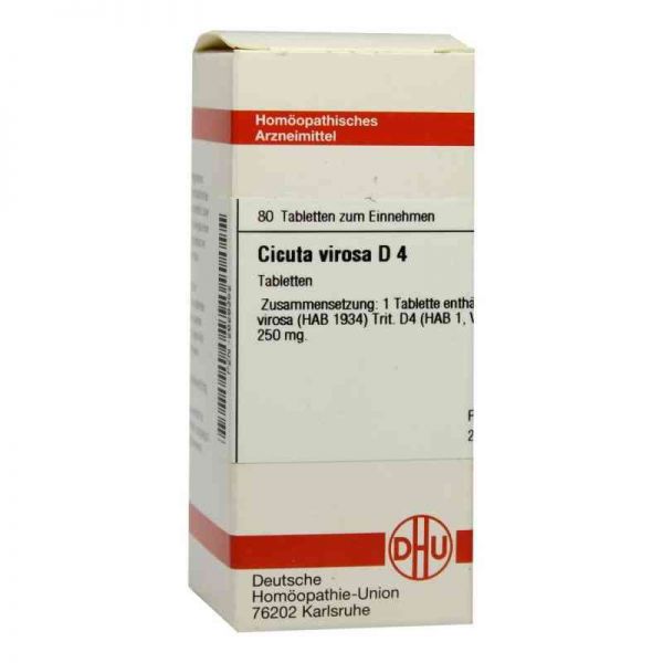 Cicuta Virosa D 4 Tabletten (80 stk)