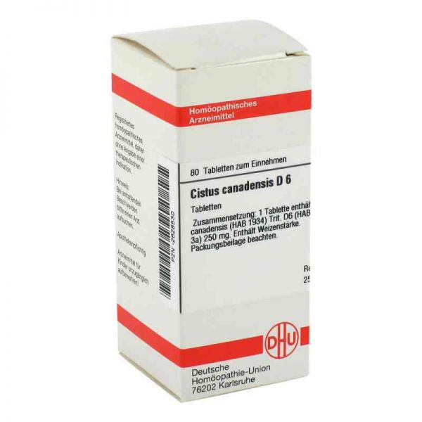 Cistus Canadensis D 6 Tabletten (80 stk)