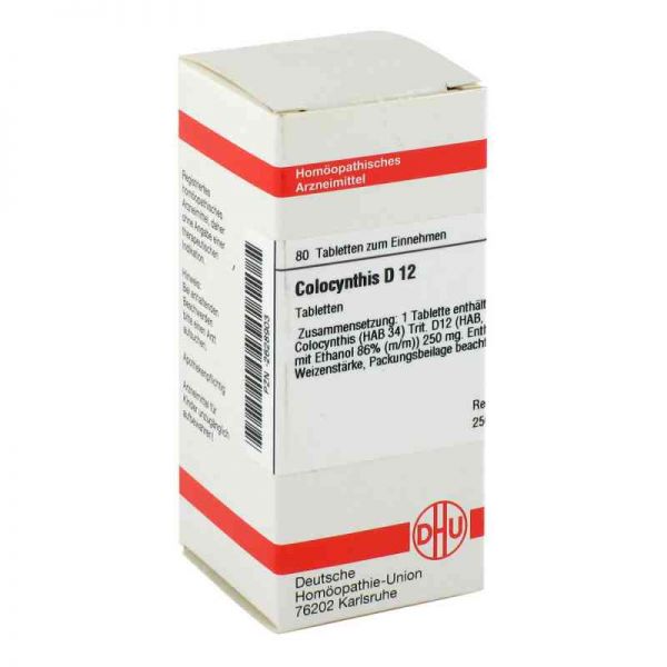 Colocynthis D 12 Tabletten (80 stk)