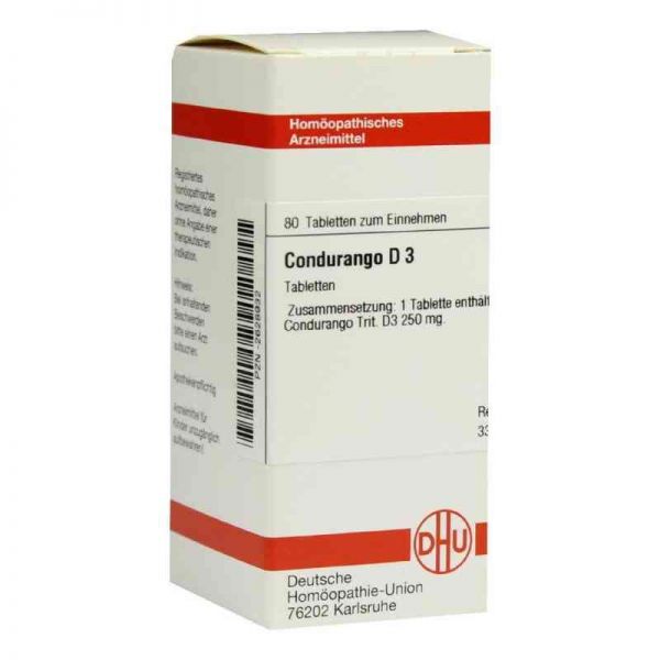 Condurango D 3 Tabletten (80 stk)