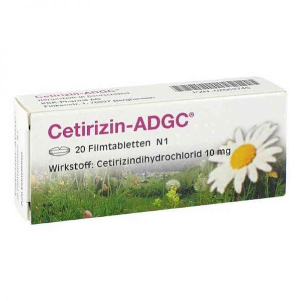 Cetirizin-ADGC (20 stk)