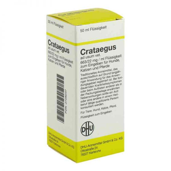 Crataegus ad usum veterinär Dilution (50 ml)