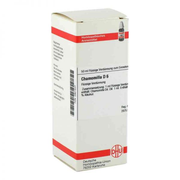 Chamomilla D 6 Dilution (50 ml)