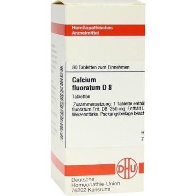 Calcium Fluoratum D 8 Tabletten (80 stk)