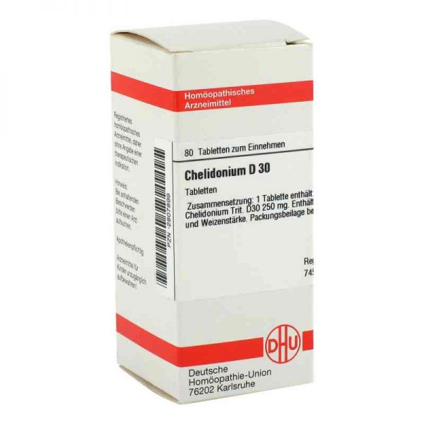 Chelidonium D 30 Tabletten (80 stk)