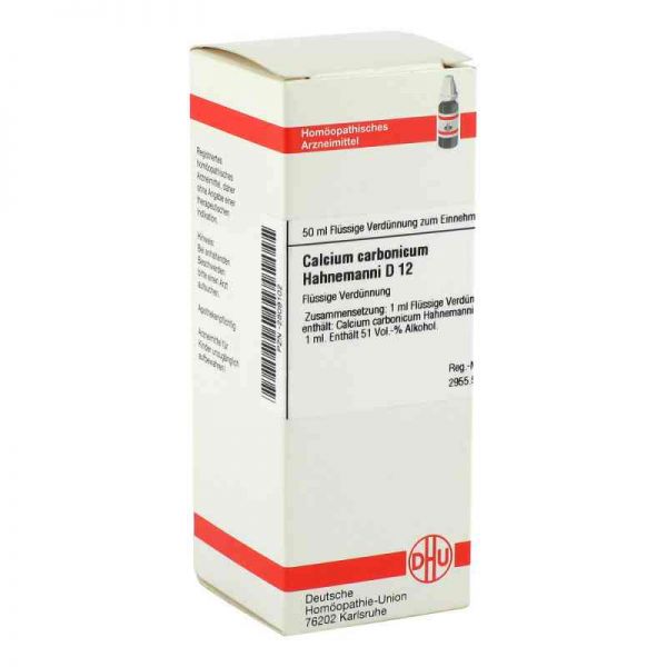 Calcium Carbonicum D 12 Dilution Hahnemanni (50 ml)